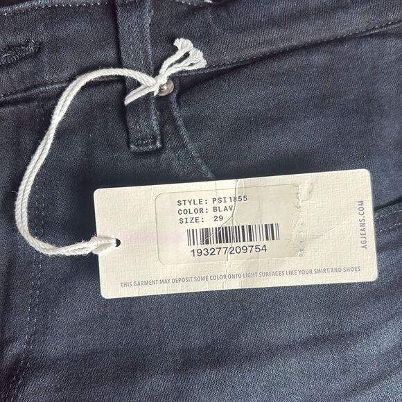 NWT Ag Adriano Goldschmied the Prima cigarette leg 29 $215 Saks Fifth Ave - Picture 4 of 7